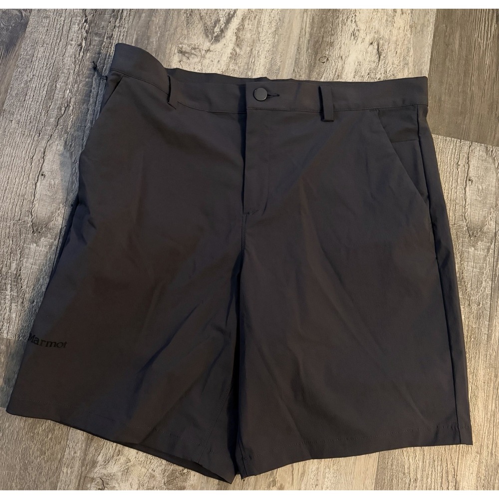 Marmot Hiking Shorts Size 32 Black/ Dark Gray